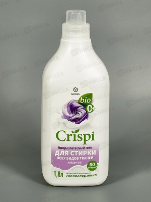 CRISPI гель для стирки всех видов тканей концентрат 1,8л *6  125939