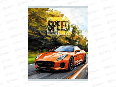 Тетрадь 40л кл. ЭКСМ Speed, 5 видов ТК409618 *100