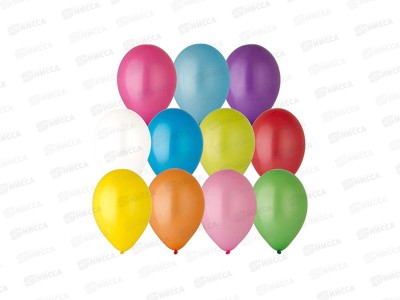 Шары 9&quot пастель ассорти (уп/100шт) 1101-0023