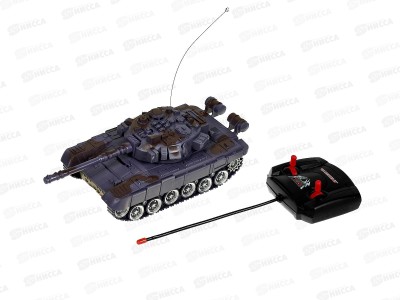 Танк на пульте р/у 3125317, 27 MHz свет, звук, в коробке 28*11*12см