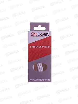 SHOExpert шнурки средние вощ.х/б 90см Белые коробка *10