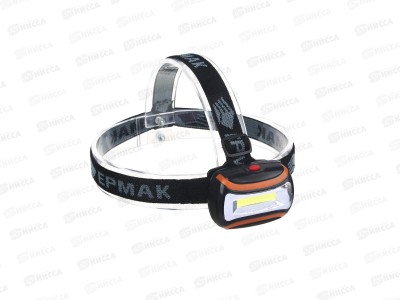 Фонарь налобный Ермак СОВ LED, 65 Лм, 3хААА, 6,5х4,7х3см, 221-027 г