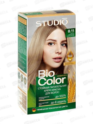 BIOCOLOR к/краска 8,11 Ультра-пепельный светло-русый *12