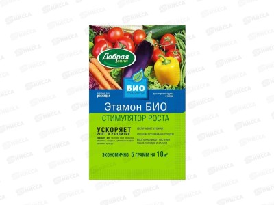 Добрая сила Сухое удобрение Стимулятор роста Этамон БИО 5г *50