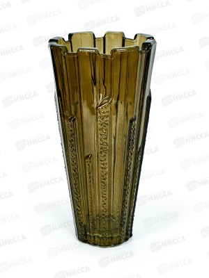 Ваза Колос 1910-Н5 Антрацит 120мм 250мм