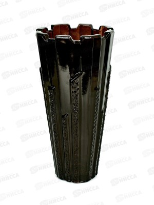 Ваза Колос 1910-Н5 Браун 120мм 250мм