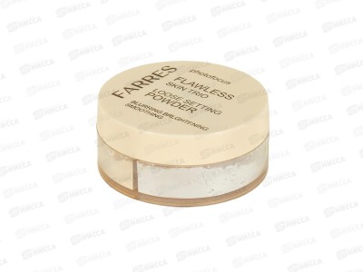 Farres Пудра рассыпчатая 3038 трехцветная Skin Trio 10г *12