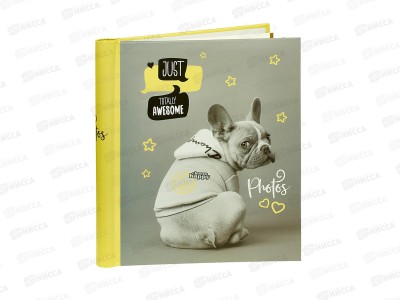 Фотоальбом FA 10M.005-4  10магн лист 23*28см спир frutty pets Грр