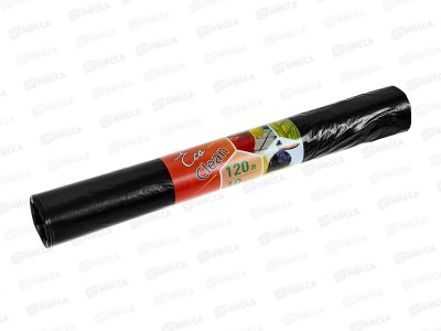 Мешки хоз EcoClean 120л в рул 10шт ПВД 2630 *25