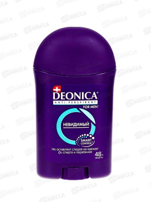 Deonica Антиперспирант стик Невидимый For Men 40мл