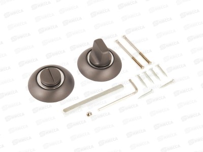 Завертка к ручкам АЛЛЮР BK-R1 MBN (3142) графит *10 11199