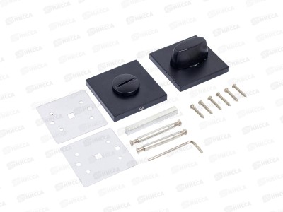 Завертка к ручкам АЛЛЮР BK-S2 BL(61150) мат.черн*10 13853