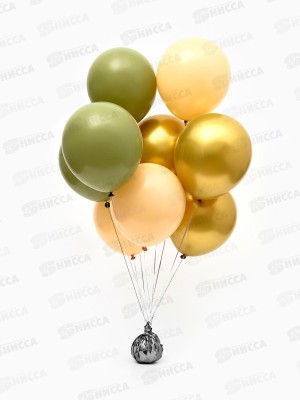 Шары 12&quot &quotОливковый микс&quot 25шт 10967981