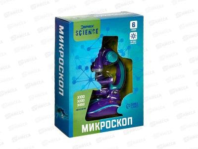Микроскоп &quotЮный биолог&quot с подсветкой, 7411036