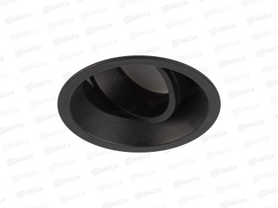 Светильник встраиваемый ЭРА алюминиевый под лампу MR16 GU5.3 черный, KL98 BK