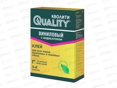 Клей КВОЛИТИ обойн. универсальный с индикатор 200г *30
