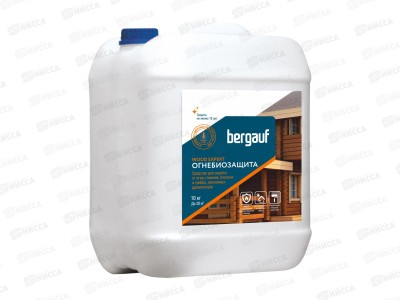 Огнебиозащита Bergauf WOOD EXPERT канистра  10кг  *60