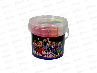 Мел CENTRUM  20шт цв,Blocks,в ведерке,78101*24