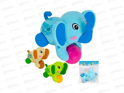 Игрушка заводная 668В Слоненок в пакете FCJ0567503/Y1138512