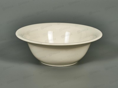 Миска глубокая круглая 17,5см 350/400мл Белье см7-0007 *6/60
