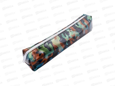 Пенал ПандаРог Камуфляж, 210х45х25мм, темно-зеленый, 15-3585 *10