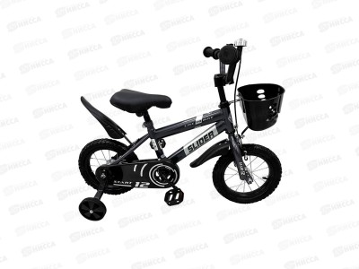 Велосипед 12'' &quotSlider Style 12&quot с доп. колёсами, графит, IT180-12GY