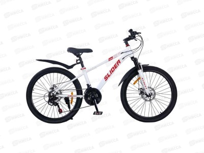 Велосипед 24'' 21ск. &quotSlider Street 24&quot бело/красный, IT260-24R