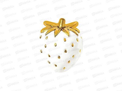 Шар К 18&quot GLAM РУС Клубника белая, 1207-6584