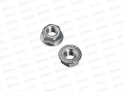 Гайка (DIN6923) М 4 (25шт) с фланцем, SR