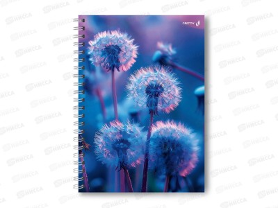 Тетрадь 160л кл. SVETOCH А4 Воздушный цветок, гребень, 01575  *2/12