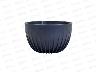 Горшок д/цветов Сигма 4,5л Антрацит (с вкладкой) д.19, h23  *4