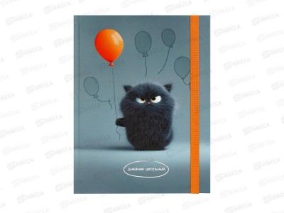 Дневник ПП Хмурый котик, 1-4 классы, Д48-9453 *6