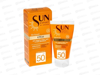 Krassa SUN EXPERT Крем для защиты лица, декол и тату SPF-50 50мл *14