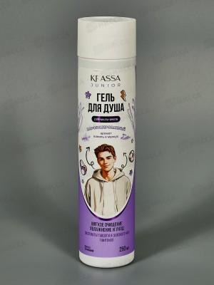 Krassa Junior Гель для душа для мальчиков парфюмированный 250мл *15