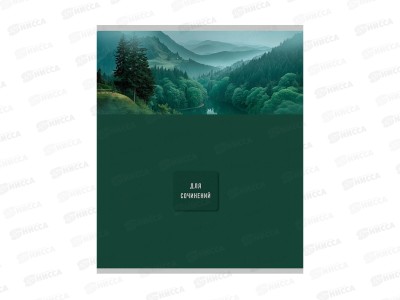 Тетрадь 48л линия Profit &quotNature&quot Для сочинений, эконом, 48-9859 *80