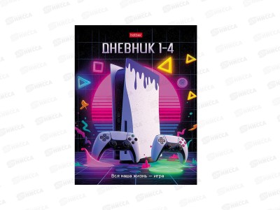 Дневник ХАТ Геймер 1-4кл. 48л тв. переплет 36090  *28