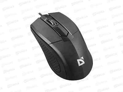 Мышь Defender Optimum MB-270 PRO черный, 3кн.