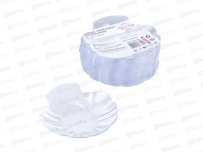 Форма ракушка AVIORA 86*84*18.,прозр.24шт 415-014