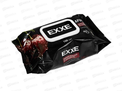 EXXE влажные салфетки Дикая вишня и миндаль 100шт С0008643