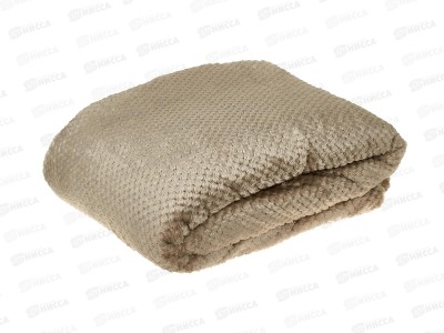 Плед Велсофт с тиснением Зигзаг 150*200 004-PN