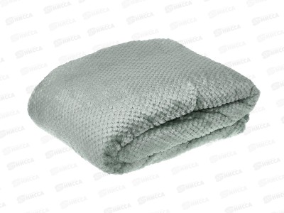 Плед Велсофт с тиснением Зигзаг 150*200 007-PN