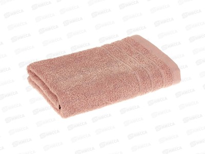 Полотенце махровое 50*100 Перманент 400гр (02-129 ПЫЛЬНАЯ РОЗА)