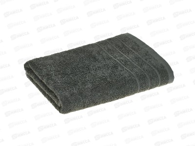Полотенце махровое 50*100 Перманент 400гр (05-068 серый)