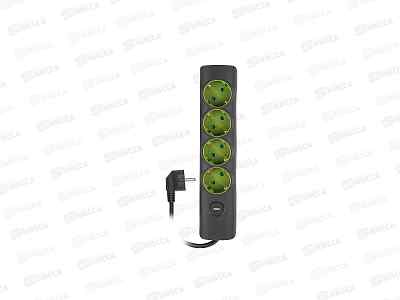 Удлинитель JAZZway ET-04-300G  4роз., 3м, выкл.
