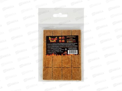 King of Blaze - брикет для розжига 16шт в пакете *52  КВ-114