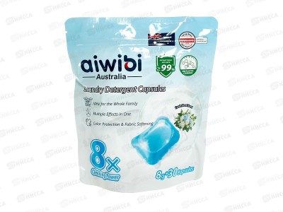 Aiwibi капсулы для стирки детского белья 30шт*8г  Цветочный *55