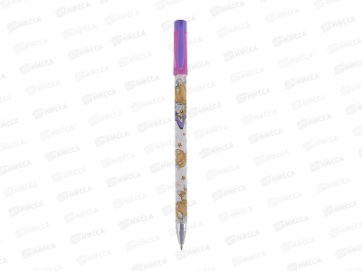Ручка шар. B.V. HappyWrite Корги,синяя,20-0215/66*24/288