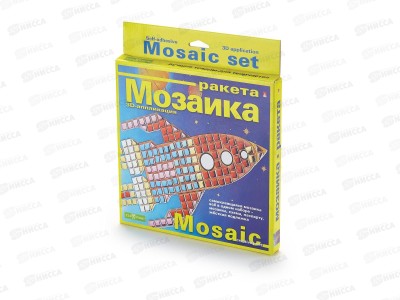 Набор декор мозаика АЛЬТ №1 Ракета 2-086/01