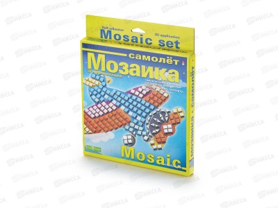 Набор декор мозаика АЛЬТ №3 Самолёт 2-086/03