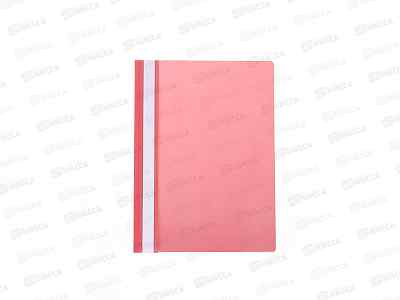 Скоросшиватель ПС-110 100мкм красный 225729*54